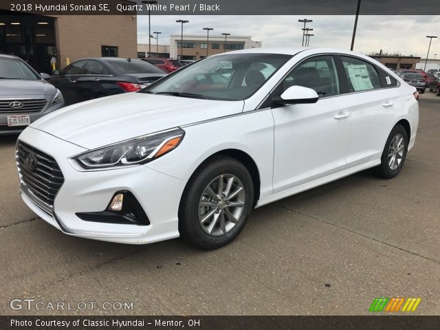 2018 Hyundai Sonata SE in Quartz White Pearl