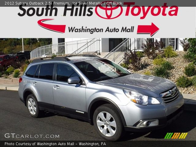 2012 Subaru Outback 2.5i Premium in Ice Silver Metallic