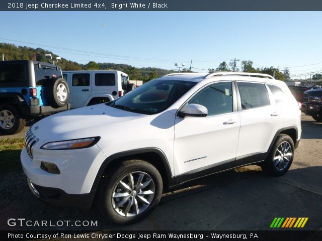 2018 Jeep Cherokee Limited 4x4 in Bright White