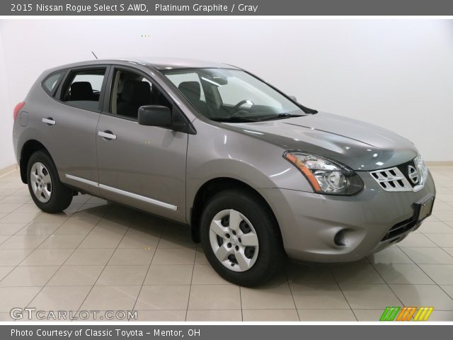 2015 Nissan Rogue Select S AWD in Platinum Graphite