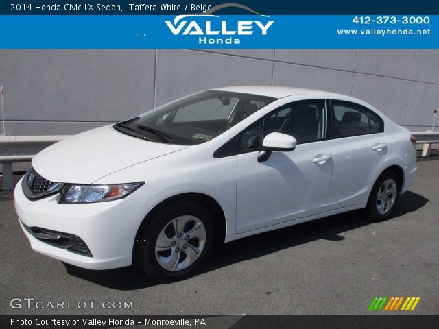 2014 Honda Civic LX Sedan in Taffeta White