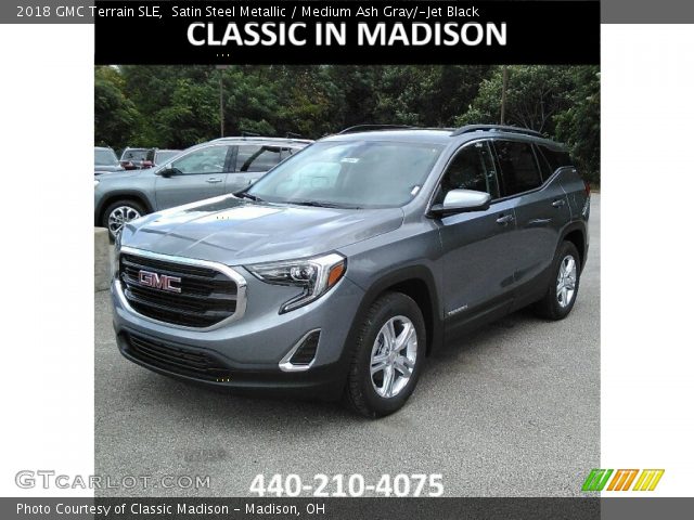 2018 GMC Terrain SLE in Satin Steel Metallic