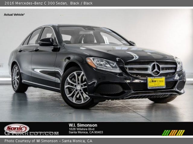 2016 Mercedes-Benz C 300 Sedan in Black