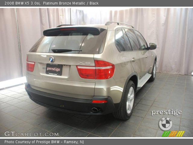 2008 BMW X5 3.0si in Platinum Bronze Metallic