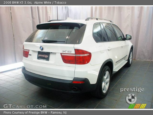 2008 BMW X5 3.0si in Alpine White
