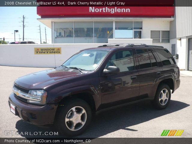 2008 Chevrolet TrailBlazer LS 4x4 in Dark Cherry Metallic