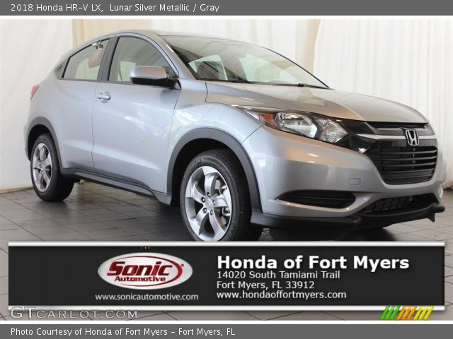 2018 Honda HR-V LX in Lunar Silver Metallic