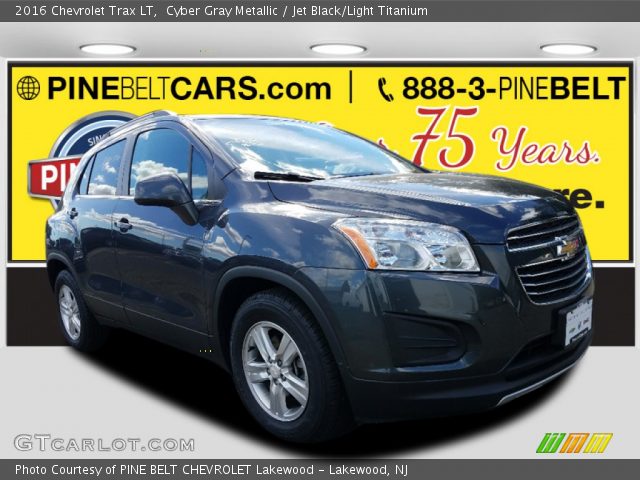 2016 Chevrolet Trax LT in Cyber Gray Metallic