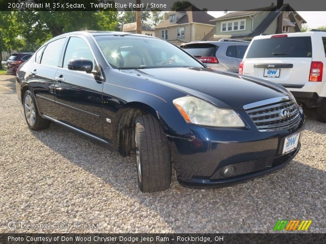 2007 Infiniti M 35x Sedan in Twilight Blue Pearl