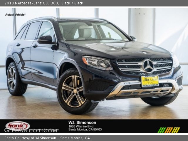 2018 Mercedes-Benz GLC 300 in Black