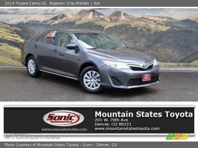 2014 Toyota Camry LE in Magnetic Gray Metallic