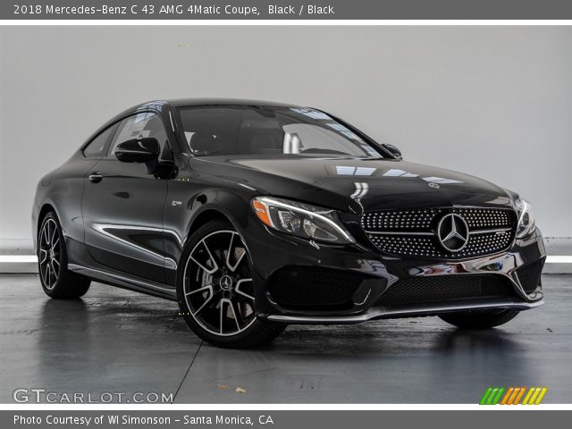 2018 Mercedes-Benz C 43 AMG 4Matic Coupe in Black