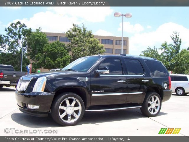 2007 Cadillac Escalade AWD in Black Raven