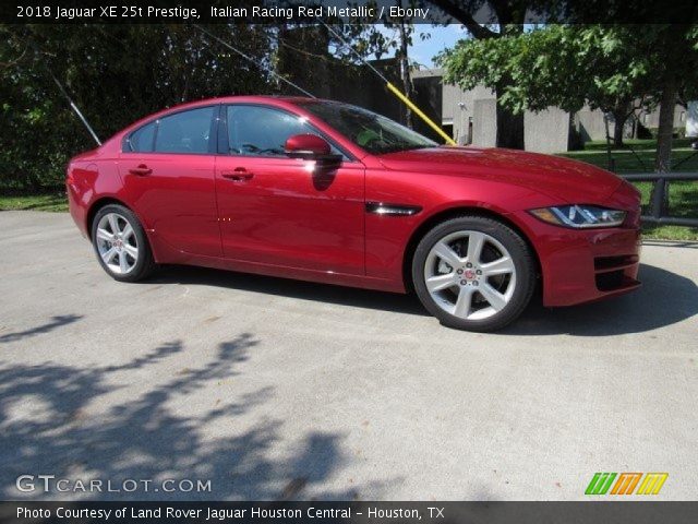 2018 Jaguar XE 25t Prestige in Italian Racing Red Metallic