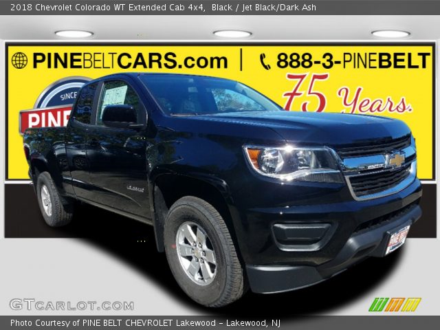 2018 Chevrolet Colorado WT Extended Cab 4x4 in Black