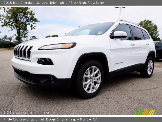 2018 Jeep Cherokee Latitude in Bright White