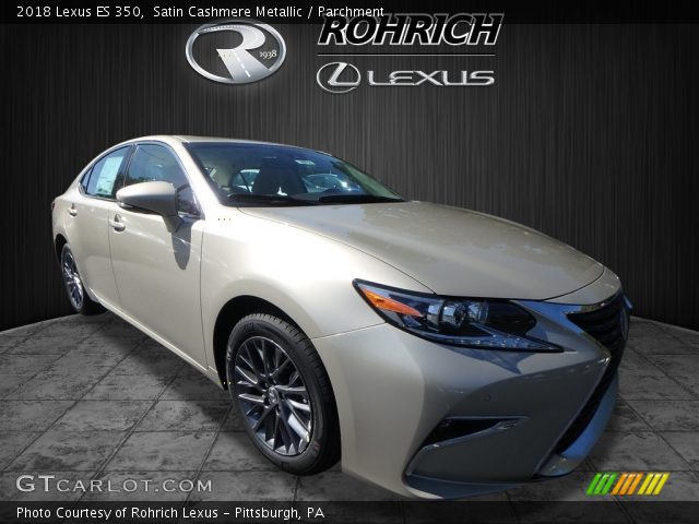 2018 Lexus ES 350 in Satin Cashmere Metallic