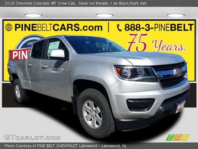 2018 Chevrolet Colorado WT Crew Cab in Silver Ice Metallic