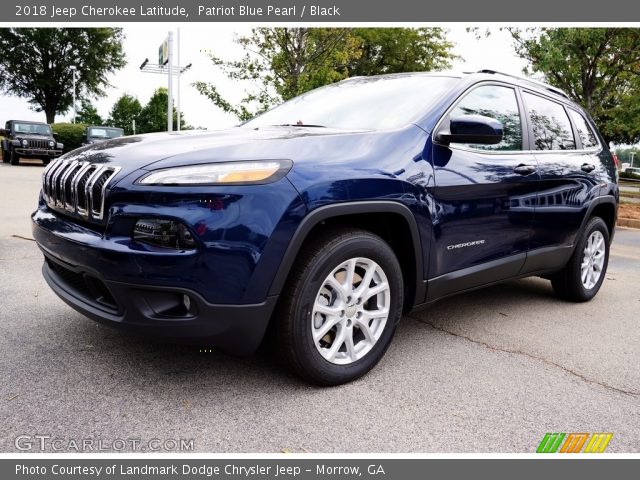 2018 Jeep Cherokee Latitude in Patriot Blue Pearl