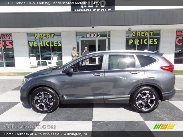2017 Honda CR-V Touring in Modern Steel Metallic