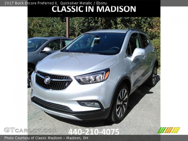 2017 Buick Encore Preferred II in Quicksilver Metallic