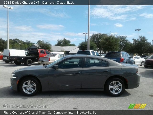 2018 Dodge Charger SXT in Destroyer Gray