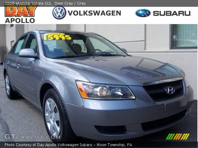 2008 Hyundai Sonata GLS in Steel Gray