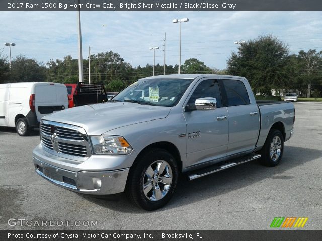 2017 Ram 1500 Big Horn Crew Cab in Bright Silver Metallic