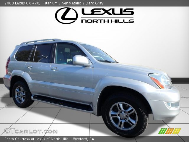 2008 Lexus GX 470 in Titanium Silver Metallic