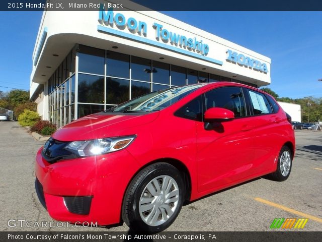 2015 Honda Fit LX in Milano Red