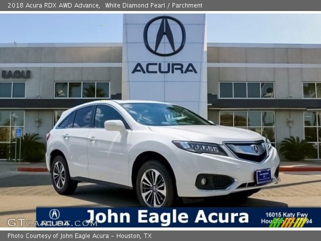 2018 Acura RDX AWD Advance in White Diamond Pearl