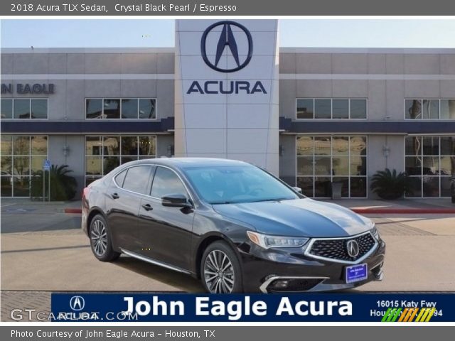 2018 Acura TLX Sedan in Crystal Black Pearl