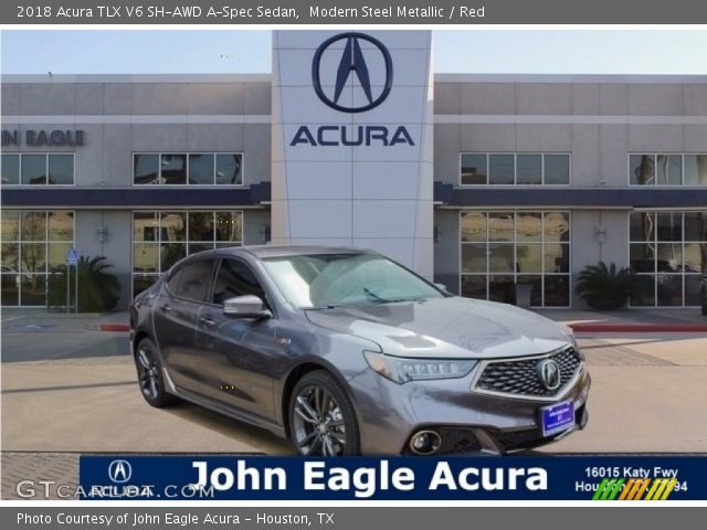 2018 Acura TLX V6 SH-AWD A-Spec Sedan in Modern Steel Metallic