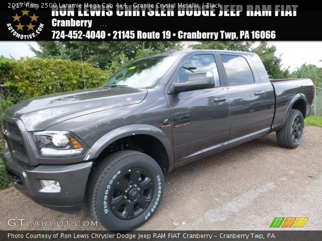 2017 Ram 2500 Laramie Mega Cab 4x4 in Granite Crystal Metallic