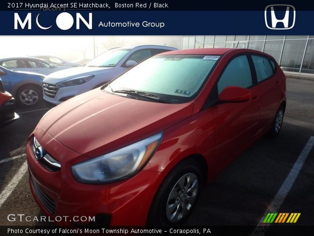 2017 Hyundai Accent SE Hatchback in Boston Red