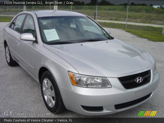 2008 Hyundai Sonata GLS in Bright Silver