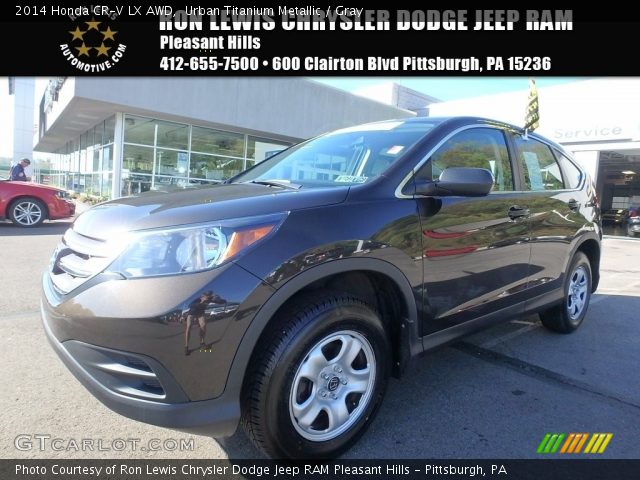 2014 Honda CR-V LX AWD in Urban Titanium Metallic