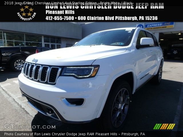 2018 Jeep Grand Cherokee Limited 4x4 Sterling Edition in Bright White