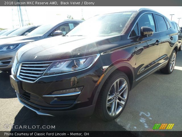 2018 Lincoln MKC Reserve AWD in Black Velvet