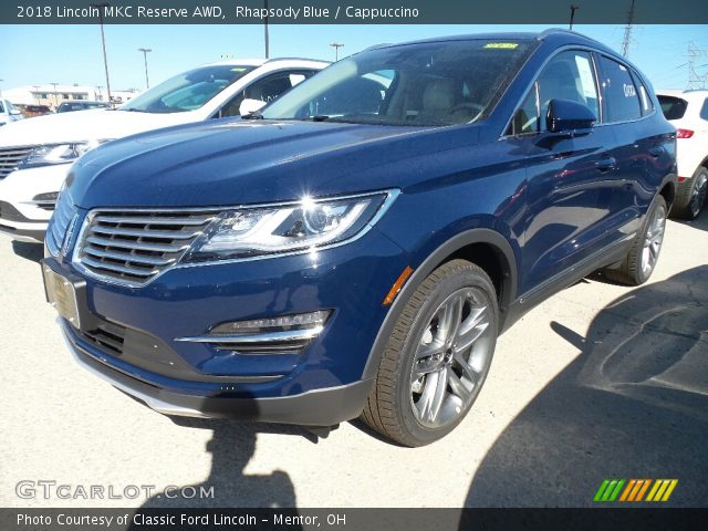 2018 Lincoln MKC Reserve AWD in Rhapsody Blue