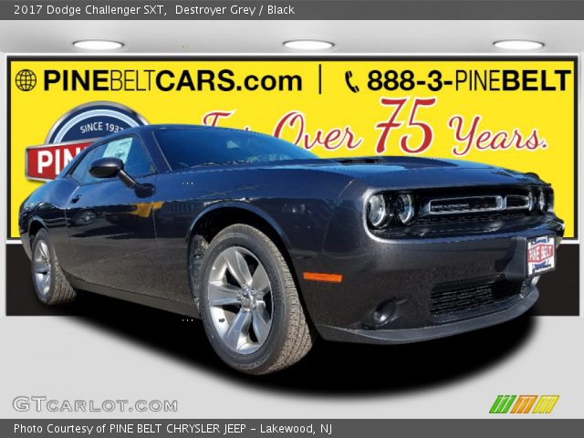 2017 Dodge Challenger SXT in Destroyer Grey
