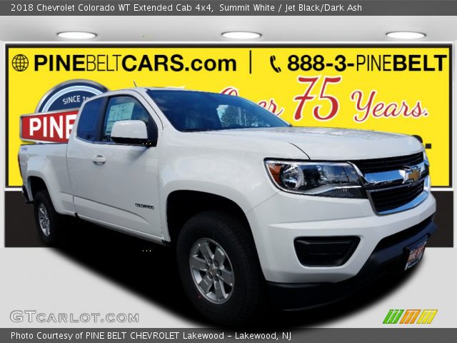 2018 Chevrolet Colorado WT Extended Cab 4x4 in Summit White