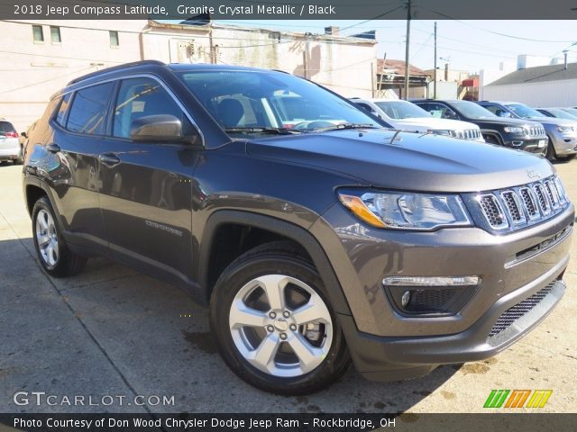 2018 Jeep Compass Latitude in Granite Crystal Metallic