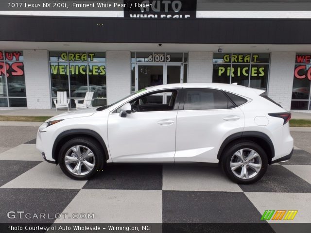 2017 Lexus NX 200t in Eminent White Pearl