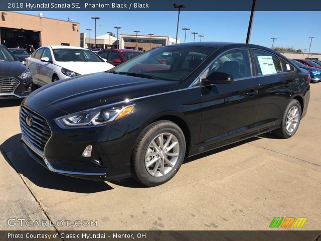 2018 Hyundai Sonata SE in Phantom Black