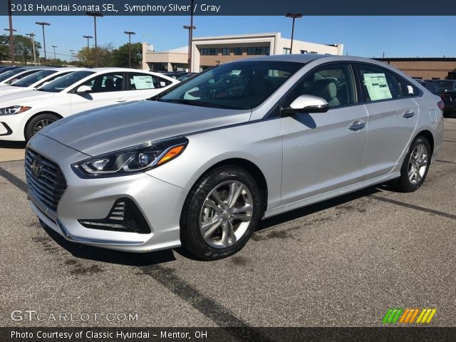 2018 Hyundai Sonata SEL in Symphony Silver
