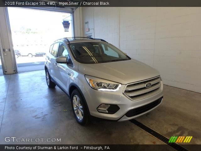 2018 Ford Escape SEL 4WD in Ingot Silver