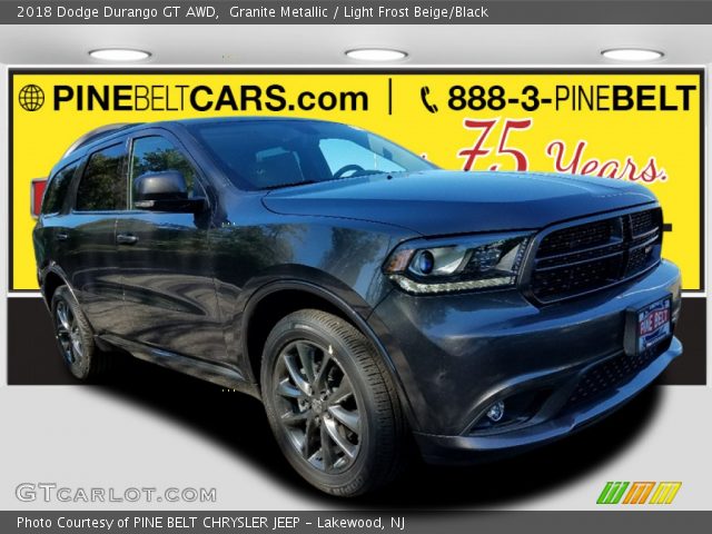 2018 Dodge Durango GT AWD in Granite Metallic