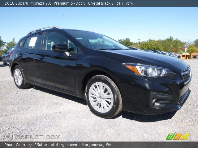 2018 Subaru Impreza 2.0i Premium 5-Door in Crystal Black Silica