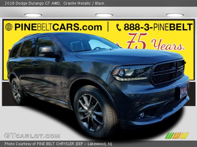 2018 Dodge Durango GT AWD in Granite Metallic